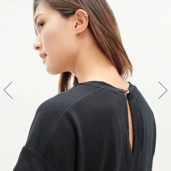 Splendid Supersoft Black tie jumpsuit pant suit - Picture 4 of 4